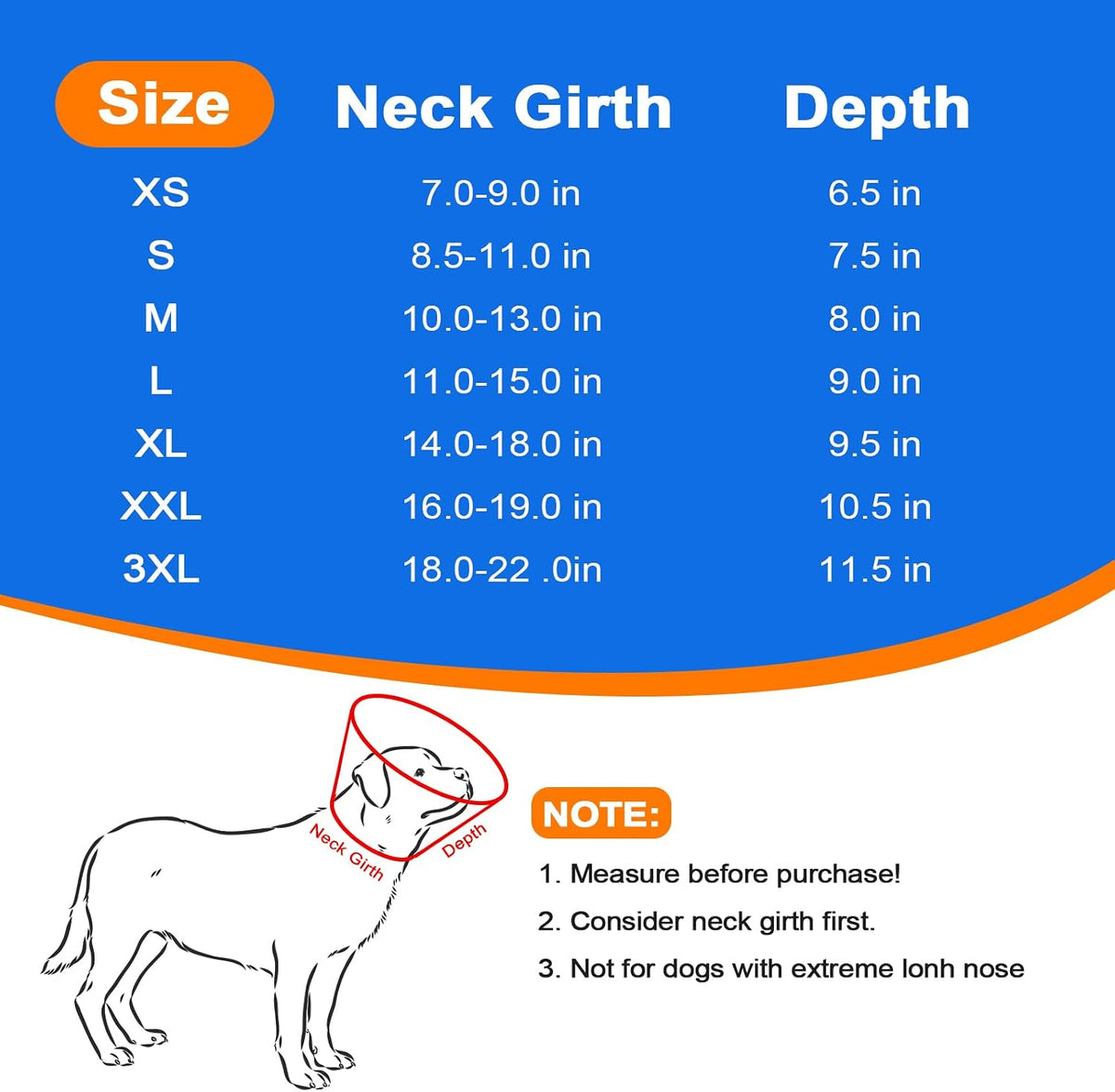 Joypig breathable mesh dog cone collar side angle highlighting soft padded inner lining