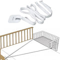 TPAUFY baby bed side cot attachment strap front view showing secure buckle