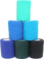 Self Adhesive Bandage Wrap Animal Cohesive Bandage Self Adherent Wrap First Aid Tape for Dogs Cats Horses Birds & Wrist Healing Ankle Sprain (2 Inch Heart 6 Rolls) - Image 15