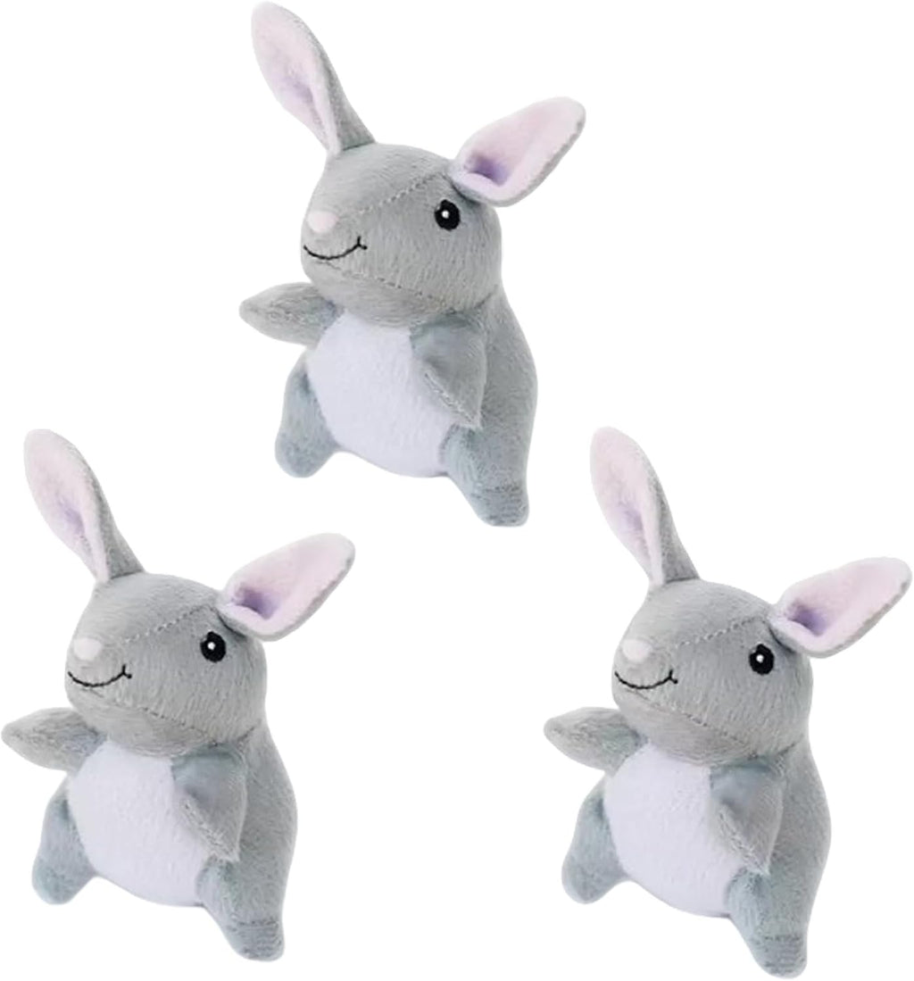Back view of ZippyPaws Miniz interactive dog toy