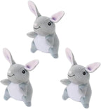 Back view of ZippyPaws Miniz interactive dog toy