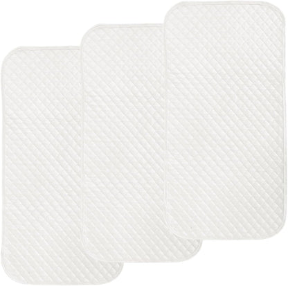 Pleasant Boulevard portable waterproof baby changing pad liners set of three