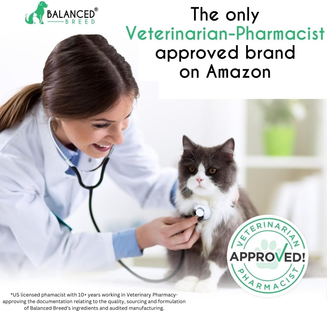 Balanced Breed feline immune support treats label
