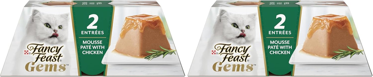 Fancy Feast Gems Pate Cat Food Mousse With Salmon and a Halo of Savory Gravy Cat Food - (Pack of 8) 4 oz. Boxes - Image 13