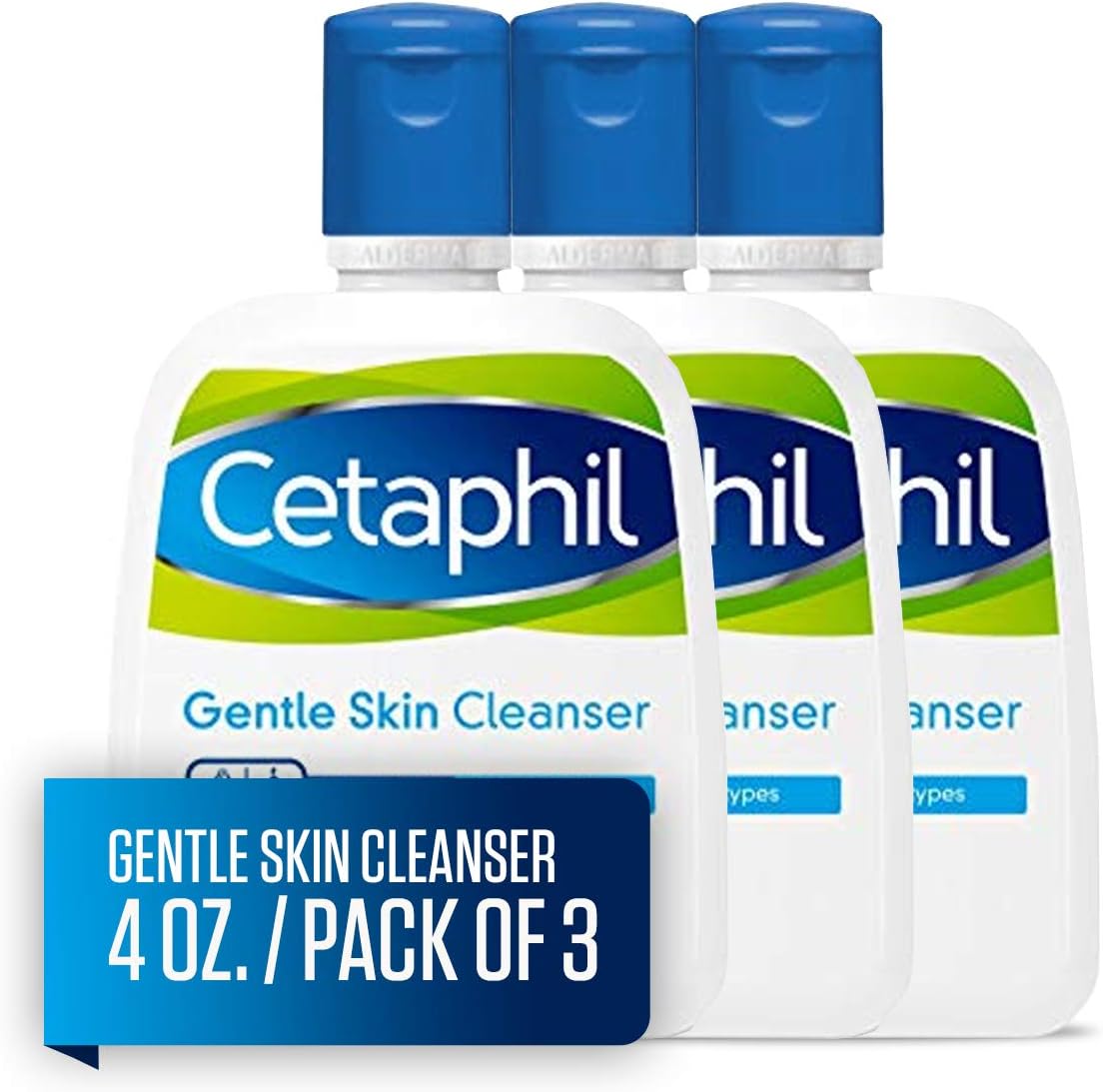 Cetaphil 20 fluid ounce bottle scale and size view