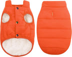 ASENKU Dog Winter Coat - Waterproof Windproof Dog Jacket, Warm Snowproof Doggie Puffer Vest for Cold Weather, Lightweight Snow Coats for Small Medium Large Dogs(L, Red) - Image 12