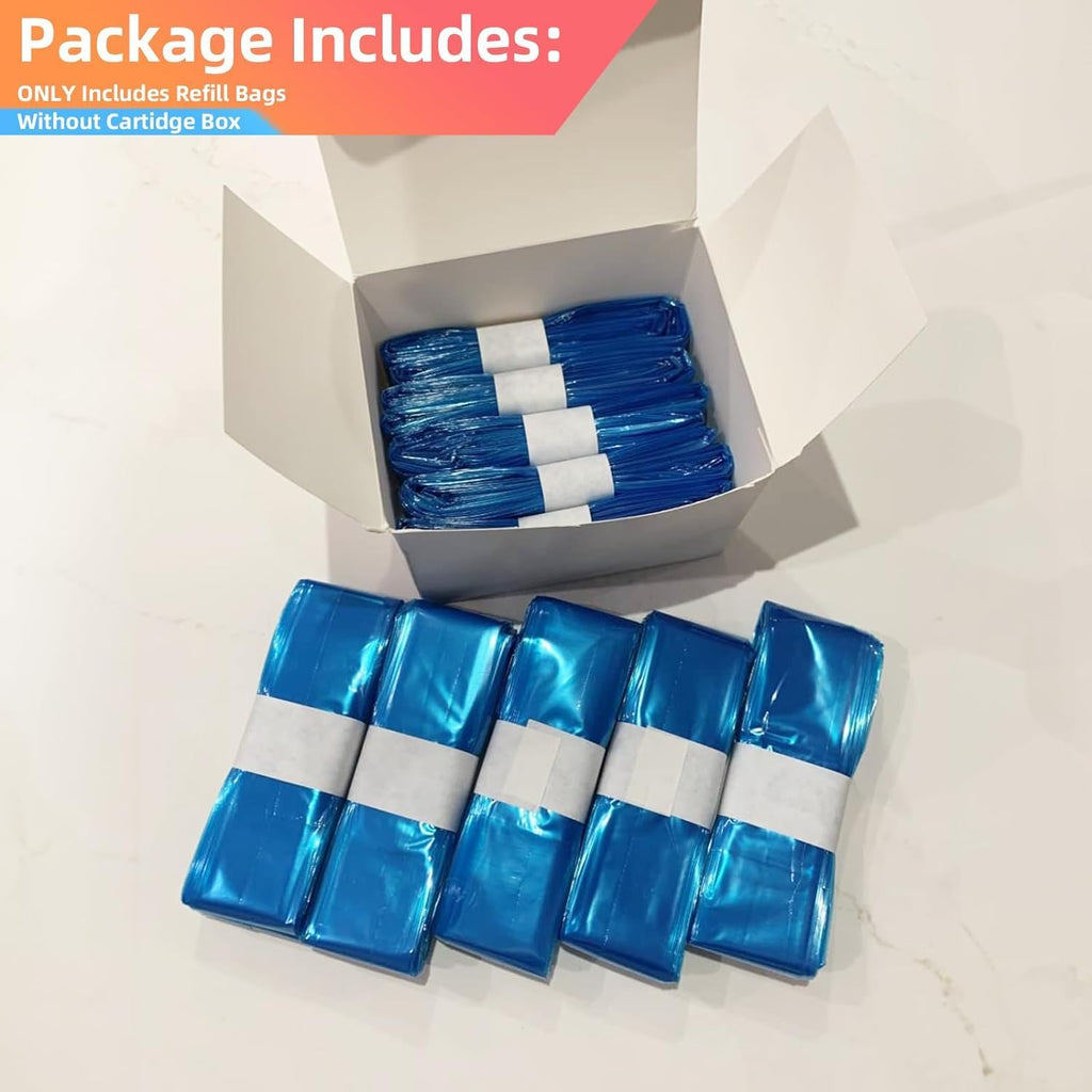 Continuous roll design replacement liners for easy pet cleanup
