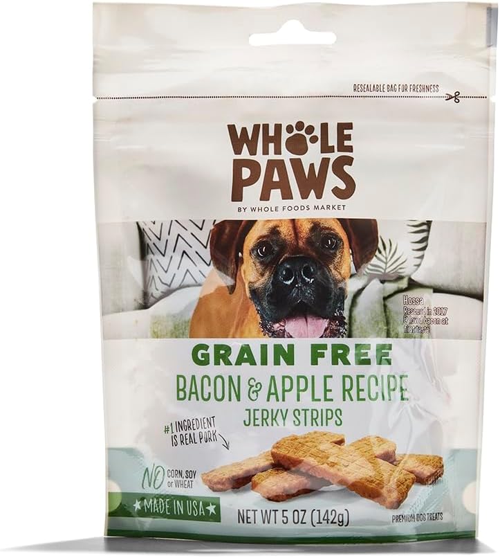 Healthy chicken jerky snacks for dogs 5 ounce pack