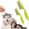 Juduna 2 pack multifunctional pet comb kit front view