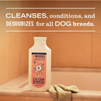 Close up of Mrs. Meyer's Clean Day 14 fluid ounce dog shampoo cap