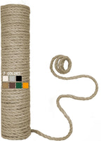 Detailed shot of cat tree rope for furniture protection