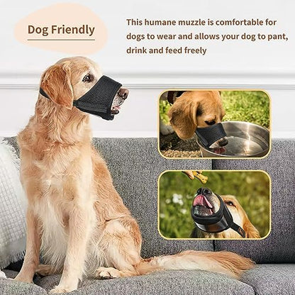 The hook and loop fastener system being adjusted for a snug and anti-slip fit on a pet.