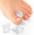 Povihome gel bunion corrector 10 pack front view for toe alignment.