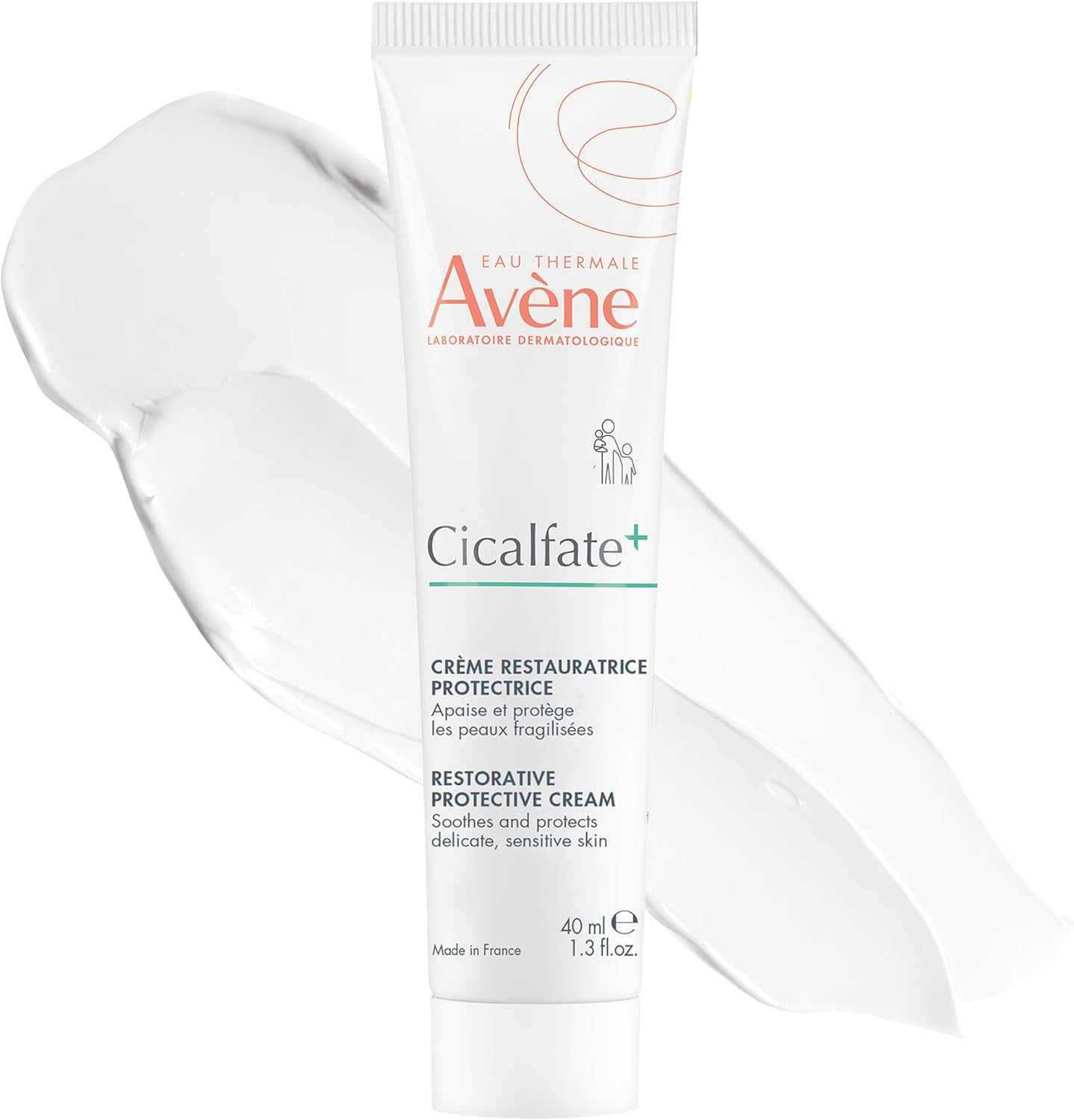 Eau Thermale Avene Cicalfate Plus Restorative Protective Cream front view showing original packaging