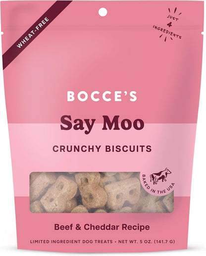 Bocce's Bakery Oven Baked Bedtime Tea Treats for Dogs, Wheat-Free Everyday Dog Treats, Made with Real Ingredients, Baked in The USA, All-Natural Biscuits, Banana, Vanilla, & Lavender, 5 oz - Image 9