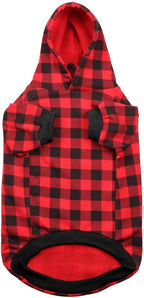 Durable polyester cotton blend dog clothes for cold mornings