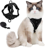 Juliyeh reflective cat walking jacket close up safety strips