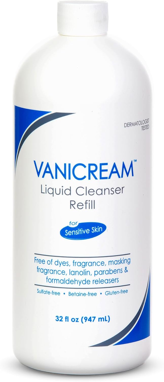 Vanicream Liquid Cleanser - 8 fl oz - Unscented, Gluten-Free Formula for Sensitive Skin - Image 12