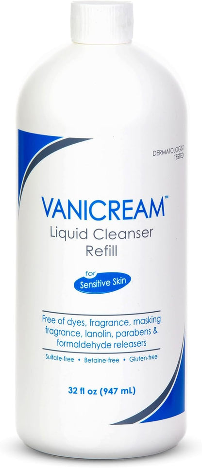 Vanicream Liquid Cleanser - 8 fl oz - Unscented, Gluten-Free Formula for Sensitive Skin - Image 12