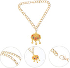 Hemoton Pet Metal Longevity Lock Pendant Bell Necklace Adjustable Chinese Style for Cats Dogs - Image 9