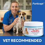 Forticept Blue Butter veterinary strength antimicrobial skin gel bottle