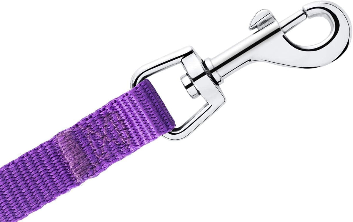 Amagood durable five eighths inch wide pet leash premium hardware