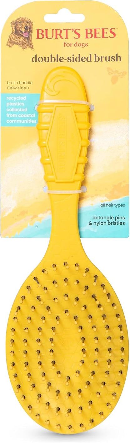 Burt's Bees for Pets Dual Sided Flea Comb with Handle from Recycled Coastal Plastics, Fine and Wide Stainless Steel Pins Remove Fleas, Flea Eggs, Tangles, and Dander, 6 Inch - Image 10