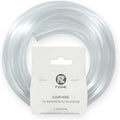 FZONE Clear Aquarium Filter Tubing front view of three meter spool