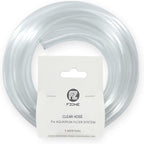 FZONE Clear Aquarium Filter Tubing front view of three meter spool