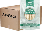Better Belly Fresh Breath Dental Twist Sticks,Highly Digestible Rawhide for Dogs, 25 Count - Image 14