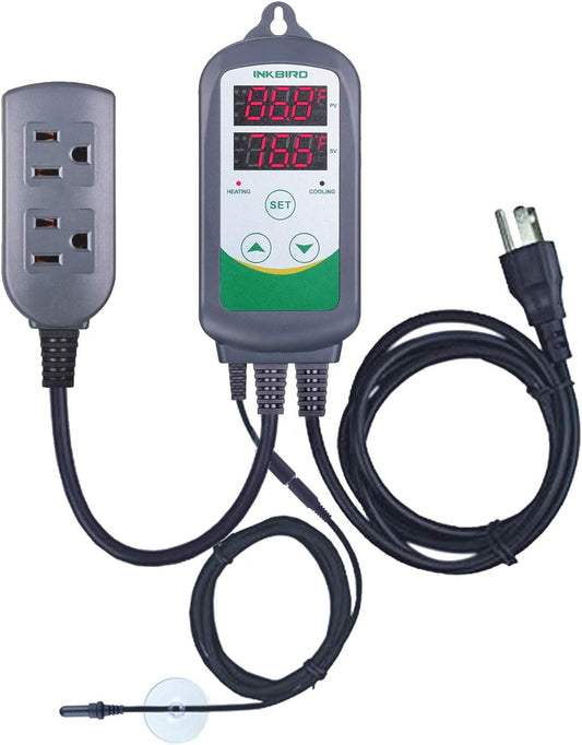 Inkbird aquarium controller digital LCD display