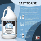 Odorcide K.O.E. gallon container professional pet odor remover