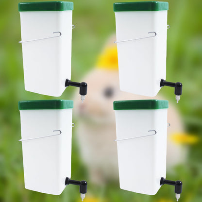 4Pack Rabbit Water Bottle for Cage, 32oz Small Animal Water Dispenser Water Bottle for Small Pet/Bunny/Ferret/Hamster/Guinea Pig/Rabbit/Chinchilla/Mouse/Rat/Gerbil (4) - Image 1