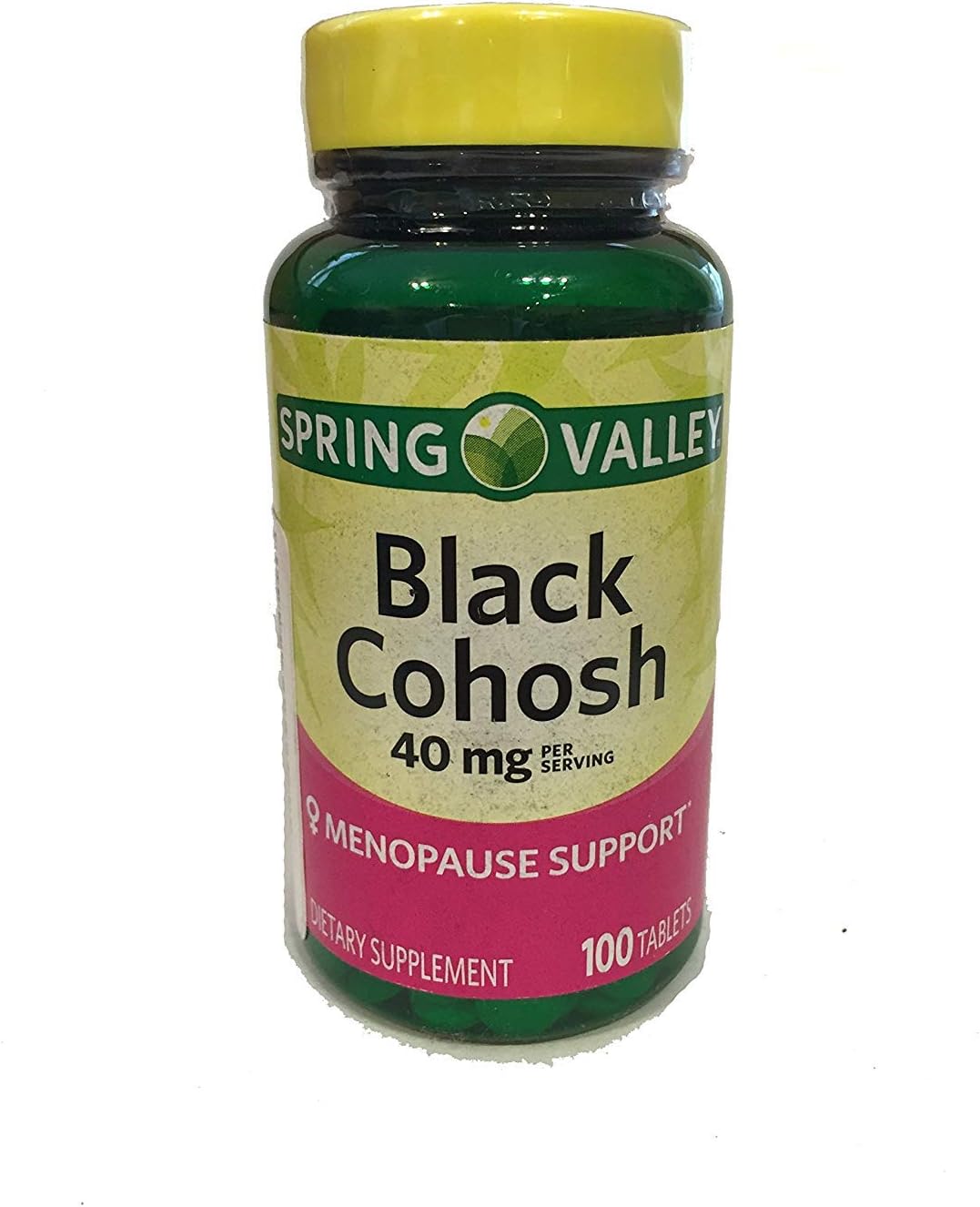 Premium Fusion Black Cohosh Extract 40mg 100 Tablets front view