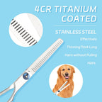 Pet nail clipper and file combo set included in the BL Electronics professional kit.