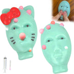 Piercing 2 piece pimple popping toy set front view
