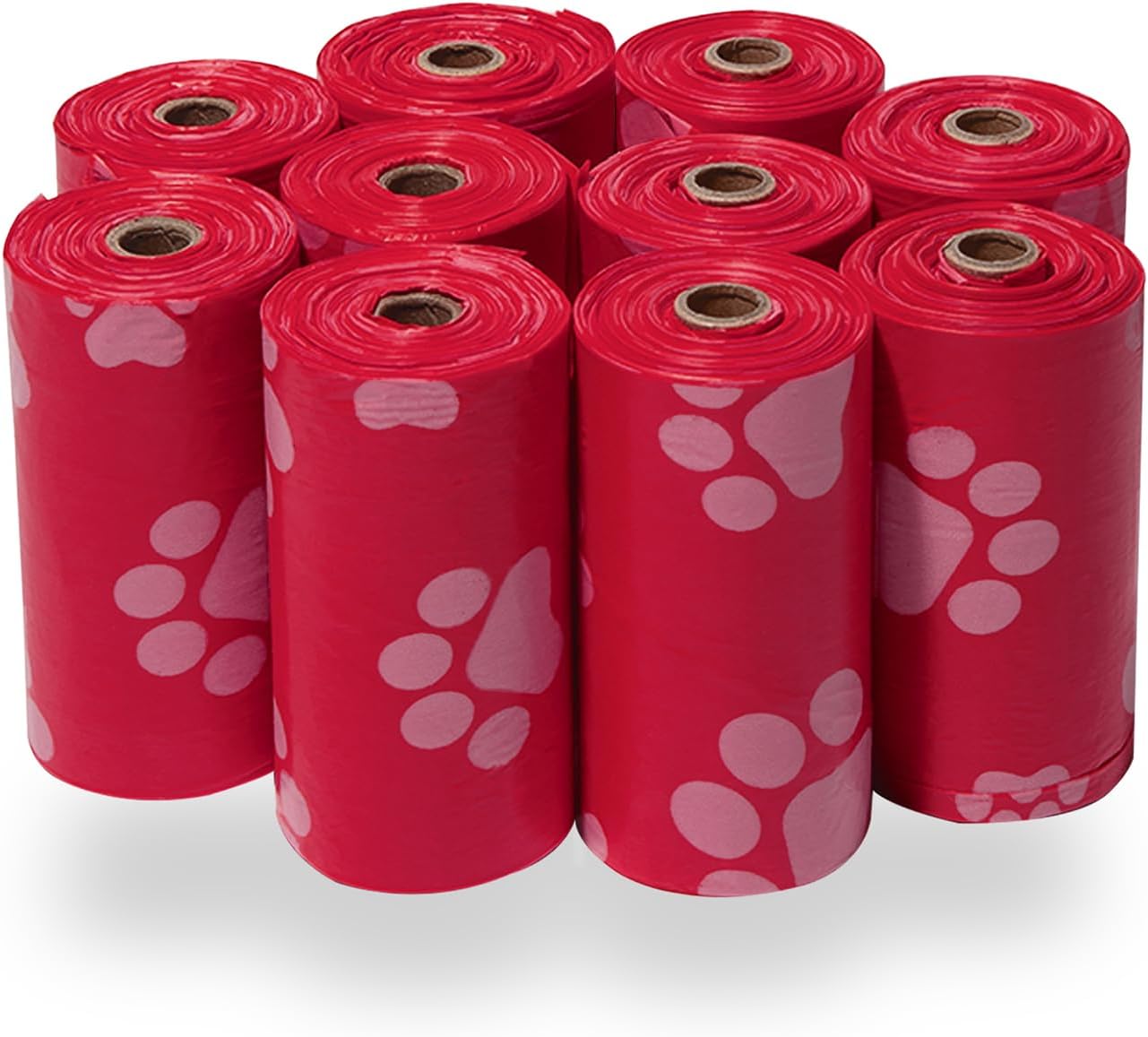 Premium USA imported pet waste rolls for outdoor travel use
