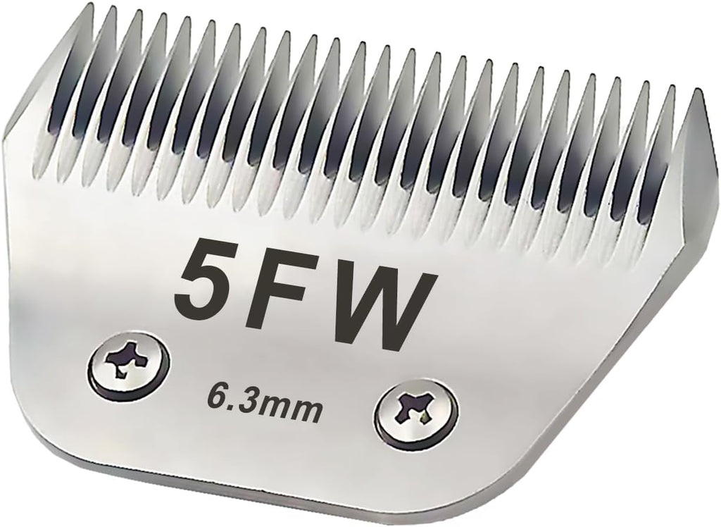 TRAH 3-3/4FC Blade Dog Grooming Clipper Replacement Blades Compatible with Andis Dog Clippers,Most A5, Wahl KM Series Clippers,Detachable Ceramic Blade,Size-3-3/4FC, 1/2-Inch Cut Length (13mm) Silver - Image 11