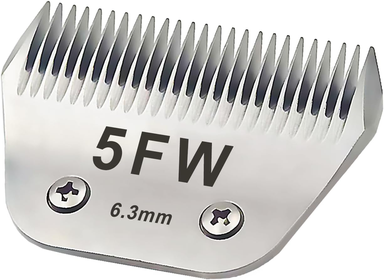 TRAH 3-3/4FC Blade Dog Grooming Clipper Replacement Blades Compatible with Andis Dog Clippers,Most A5, Wahl KM Series Clippers,Detachable Ceramic Blade,Size-3-3/4FC, 1/2-Inch Cut Length (13mm) Silver - Image 11
