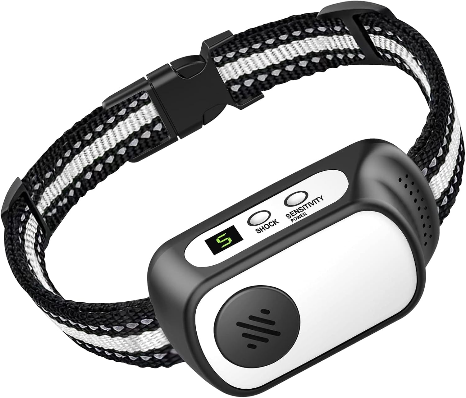 Rechargeable Dog Bark Collar with Beep Vibration and Shock,Anti Barking Collar for Small Medium Large Dogs, Humane Dog Training Device with 5 Adjustable Sensitivity Levels - Image 11