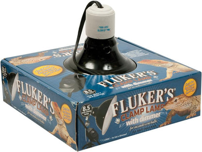 Fluker's Repta-Clamp Lamp front view reptile terrarium heating light