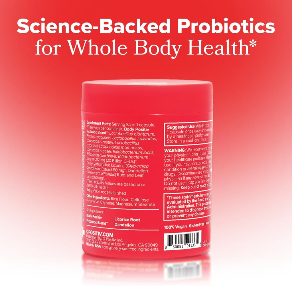 O Positiv URO Women's Probiotic 30-day supply box view