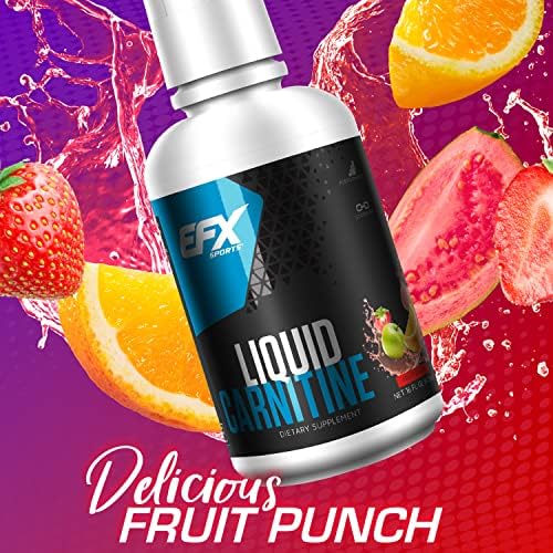 EFX Sports L-Carnitine Liquid safety seal and cap detail