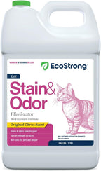 Eco Strong Cat Stain And Odor Remover | Enzyme Urine Odor Neutralizer - Stain Remover for Carpet, Litter Boxes, Bedding, and Laundry [Citrus Scent, 32 oz. Spray] - Image 10