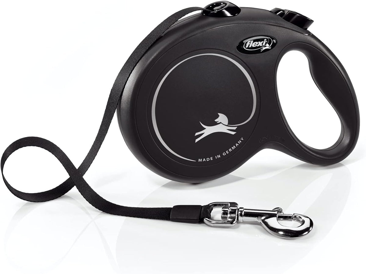FLEXI New Classic Tape Retractable Dog Leash for Large Dogs Upto 110 lbs. - 26 ft., Black | Tangle Free Pet Walking Leash with One-Handed Brake, Pause, Lock|German Quality Product - Image 14