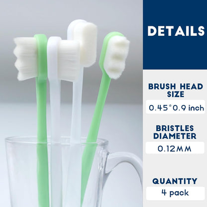 Dog and cat dental cleaning kit 4 pieces