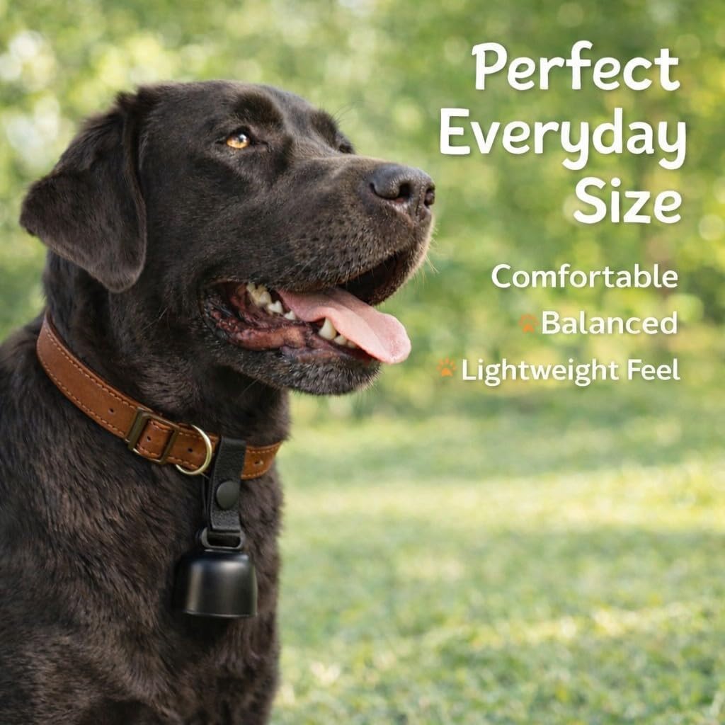 Waterproof screw-top identification capsule included with the kcrygogo pet bell set
