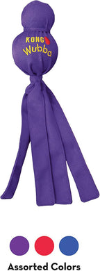 Two pack of durable KONG Wubba tug and toss toys for large dogs