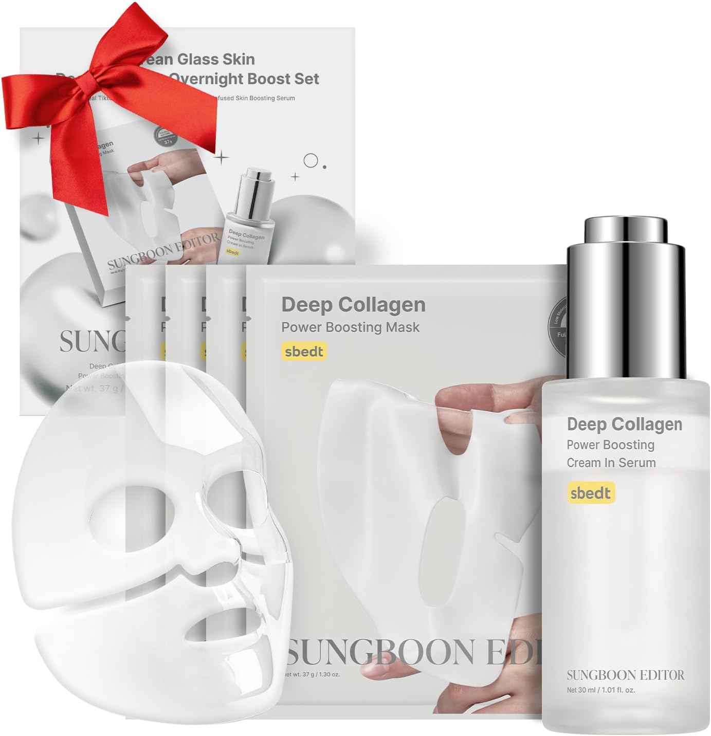 Sungboon Editor Rejuvenating Combo Deep Collagen Boost Set front view packaging