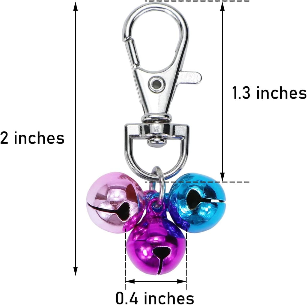 Wontee colorful collar charm pendant on white background